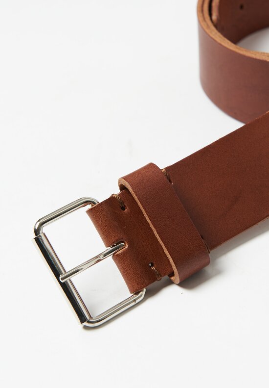 Daniela Gregis Leather Belt in Brown	