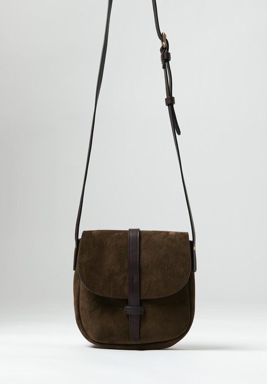 Massimo Palomba ''Jude'' Derby Bag in Olive Green	