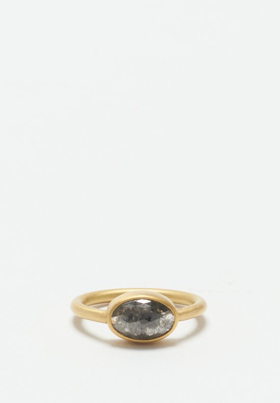 Denise Betesh 22K, Blue Ceylon Sapphire Ring