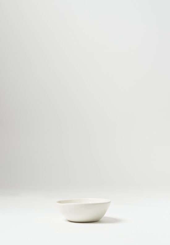 Bertozzi Handmade Porcelain Fruit Bowl Senza Decoro	