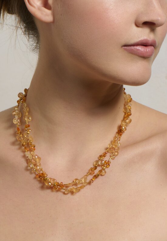 Greig Porter 18K Labradorite & Gold Bead Long Necklace	