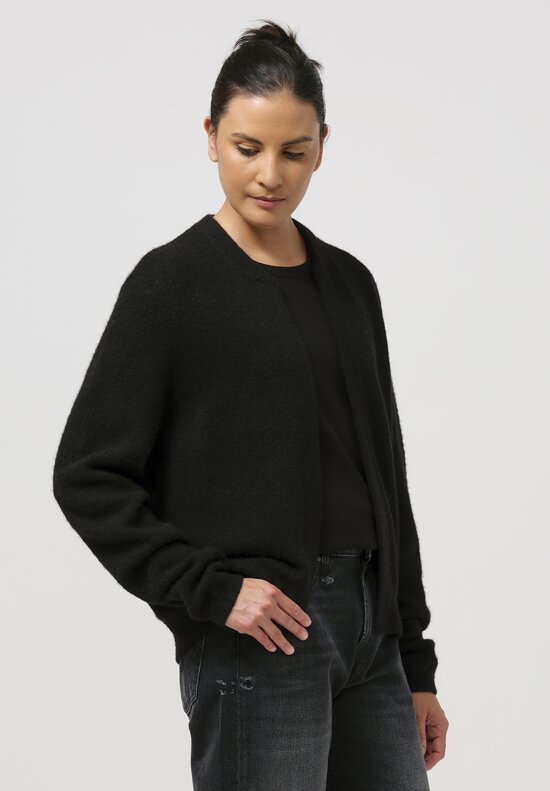 Frenckenberger Cashmere Mini Bomber in Black