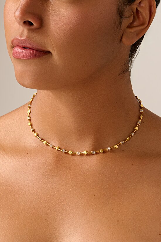 Greig Porter Diamond & 18K Gold Necklace	
