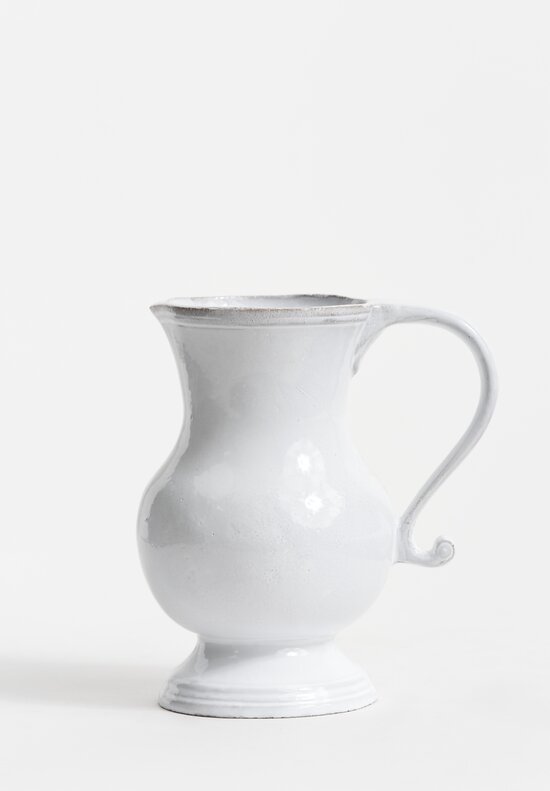 Astier de Villatte Medium ''Colbert'' Pitcher in White