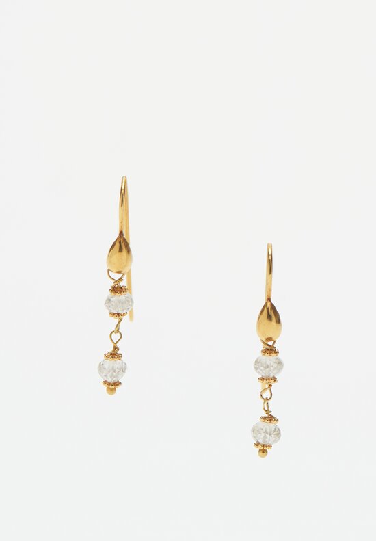 Greig Porter 18K, Diamond Double Drop Earrings	