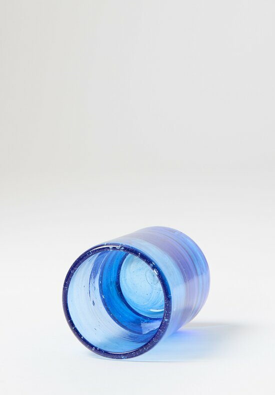 La Soufflerie Handblown Murano Moyen Glass in Blue	