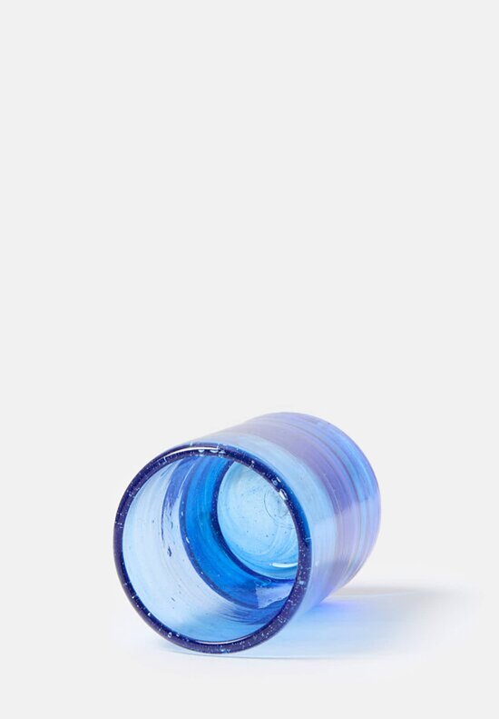 La Soufflerie Handblown Murano Moyen Glass in Blue	