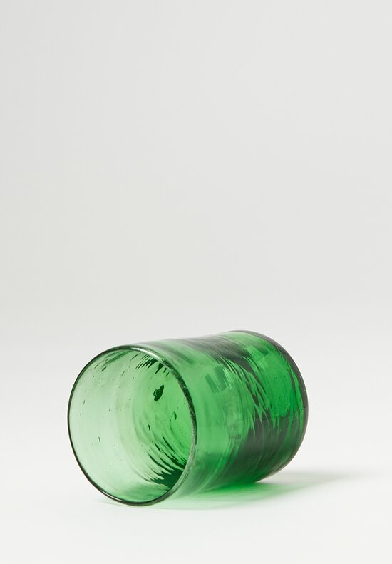 La Soufflerie Handblown Murano Moyen Glass in Green