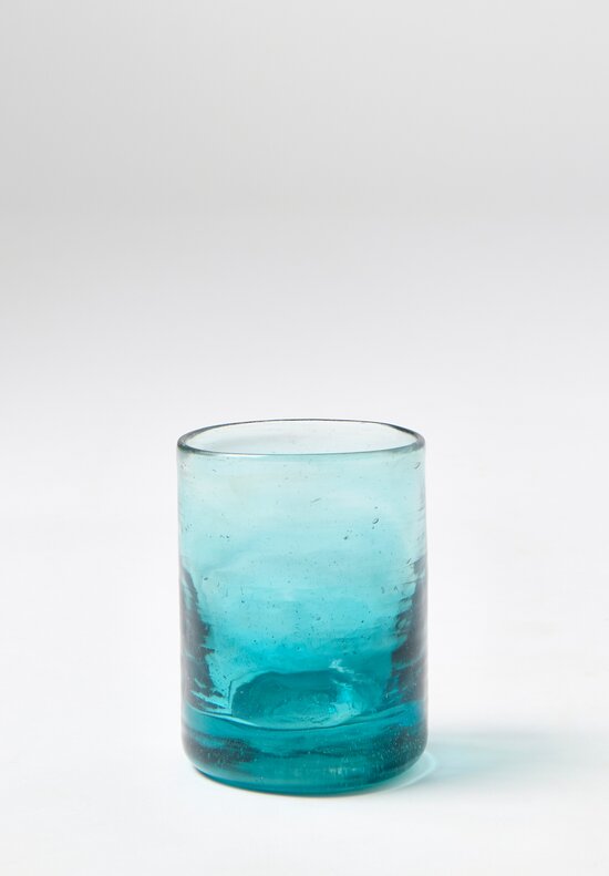 La Soufflerie Handblown Murano Moyen Glass in Turquoise	