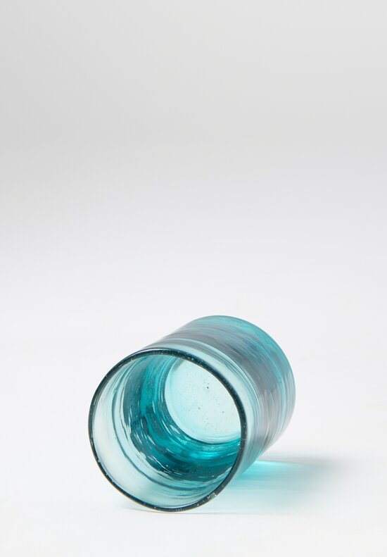 La Soufflerie Handblown Murano Moyen Glass in Turquoise	