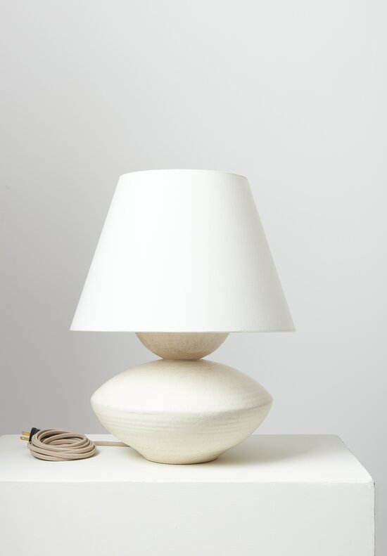 Danny Kaplan Varinia Lamp Stone in White