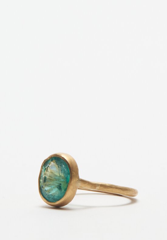 Margery Hirschey 22k, Emerald Ring	