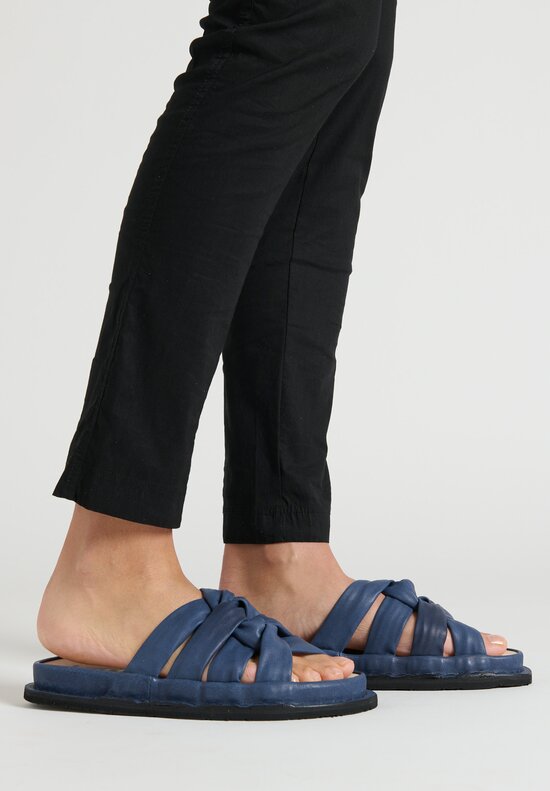 Trippen Knotty Sandal in Blue	