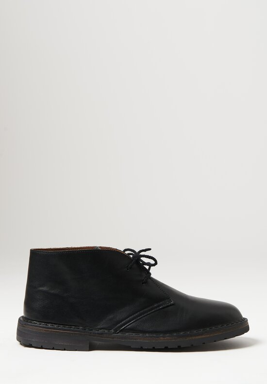 Daniela Gregis Polacchino Short Ankle Boot in Black	