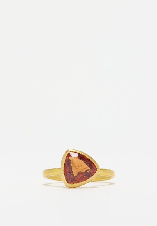 Scrives 22K, Spessarite Garnet Ring	