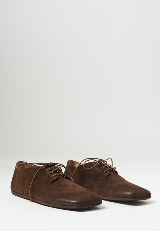Marsell Leather Spato Derby Chocolate	