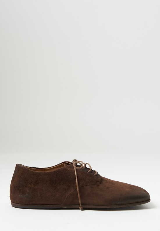 Marsell Leather Spato Derby Chocolate	