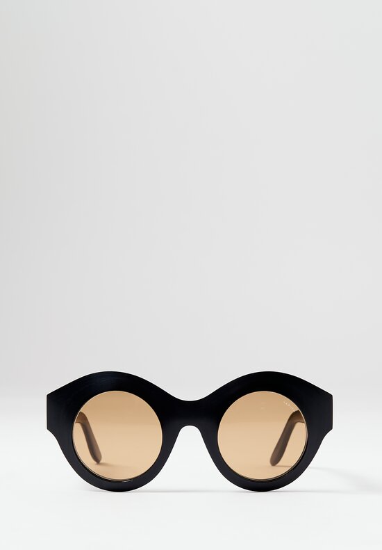 Lapima Vera Sunglasses Natural Black Vintage