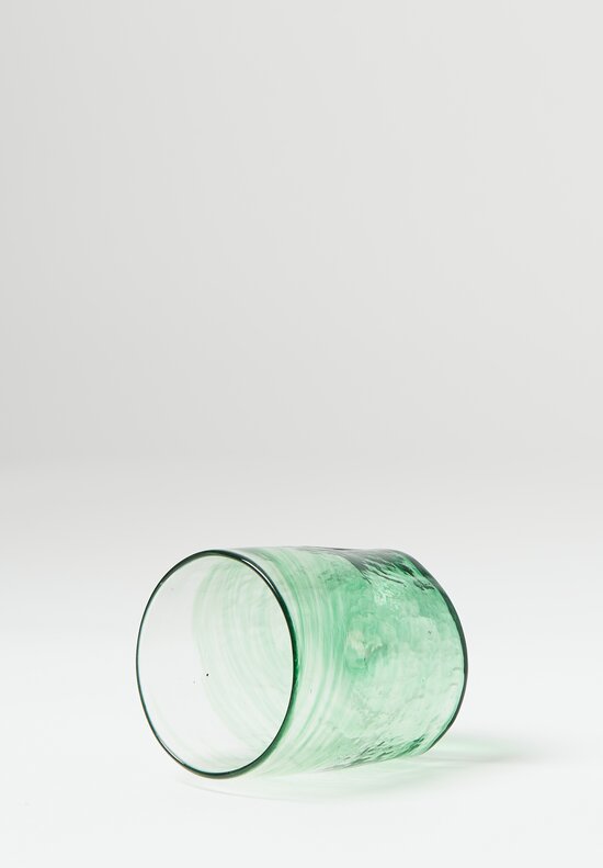 Studio Xaquixe Medium Handblown Glass in Bristol Green	