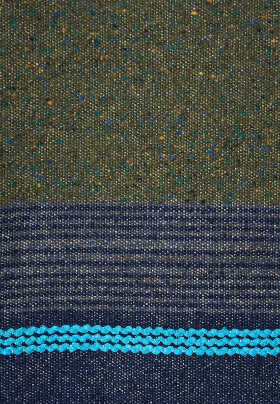 Lyria Wool/Linen Eroe Blanket Gulf of Alaska	