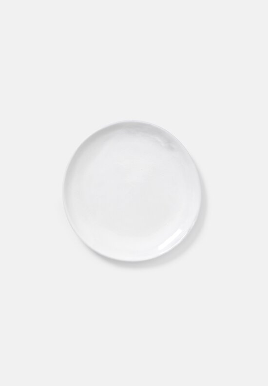Astier de Villatte Rien Dinner Plate White	