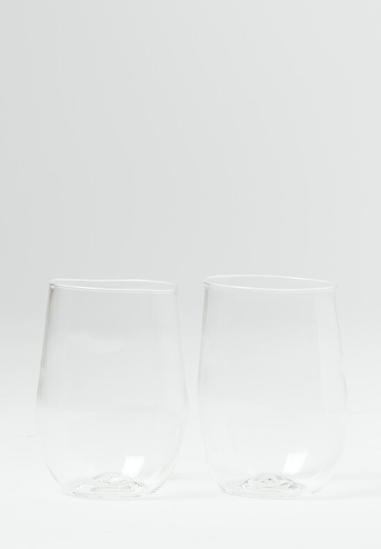 Malfatti Pair of Vino Bianco Glasses	