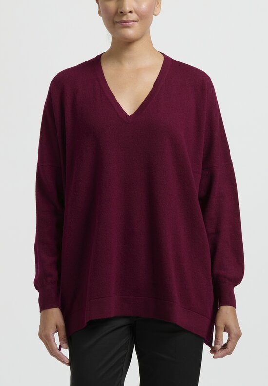 Hania New York Cashmere Marley V-Neck Sweater	