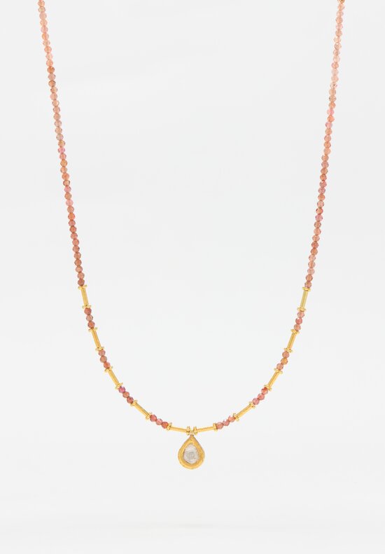 Greig Porter 18k, Sapphire & Diamond Pendant Necklace	