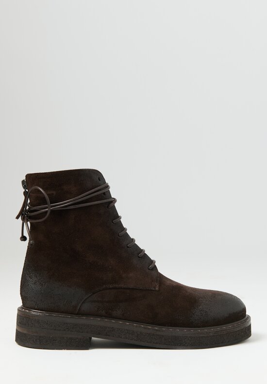 Marsell Parrucca Combat Boots in Black