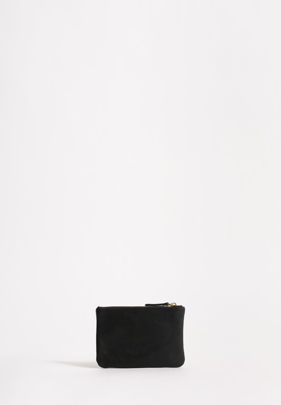 Massimo Palomba Leather Nana Selleria Pouch in Black