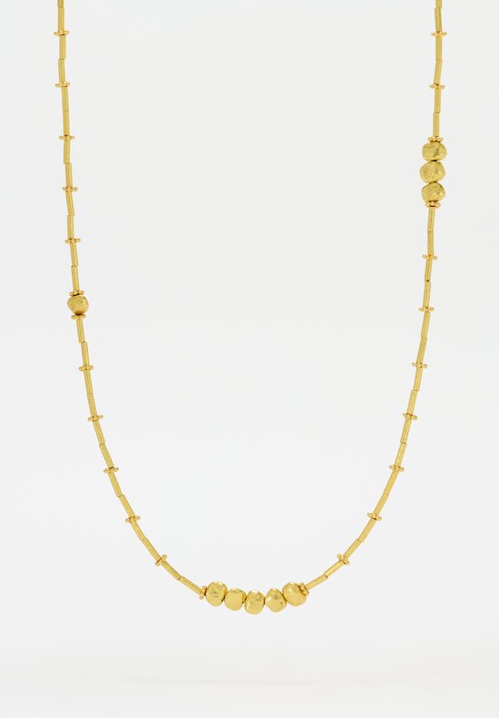 Greig Porter 18k Long Beaded Necklace