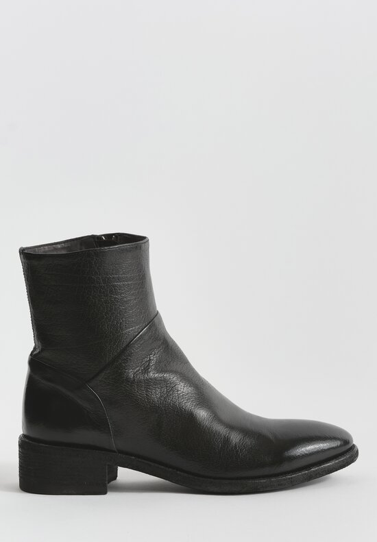 Officine Creative Seline 020 Ignis T. Bootie in Nero Black	