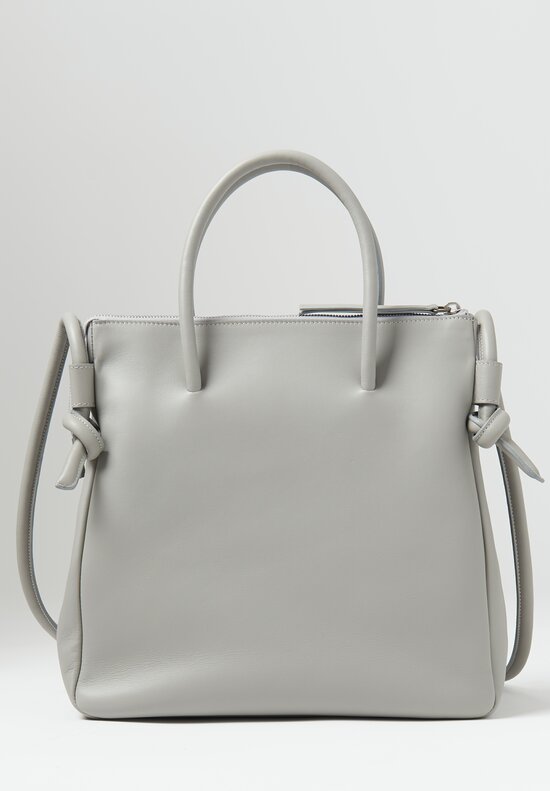 Marsell Leather Sacco Hand Bag Asfalto Grey	