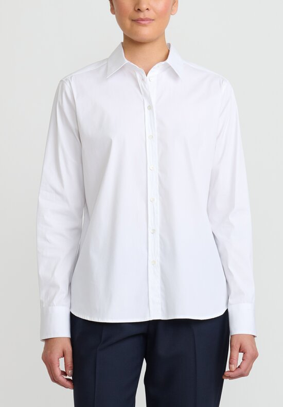 Antonelli Cotton ''Ciambella'' Shirt in White	