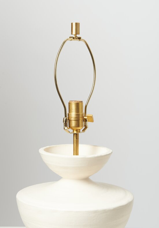 Danny Kaplan Handmade Ceramic Tauria Lamp	