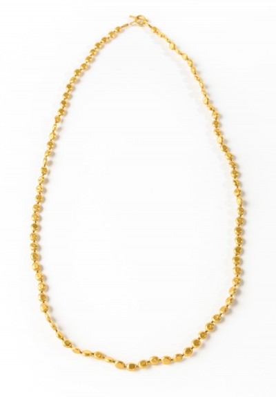 Yossi Harari 24k Gold Nugget Bead Necklace | Santa Fe Dry Goods ...