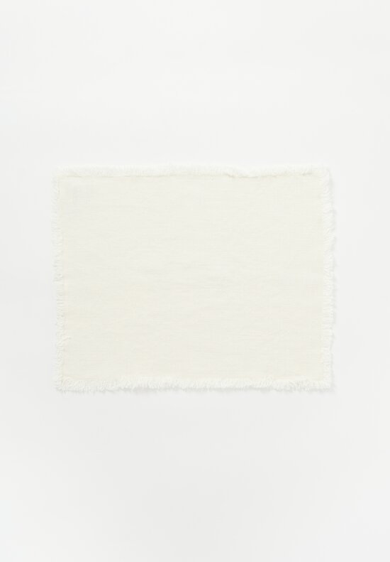 Charvet Editions Fringed Linen Colorado Placemat	