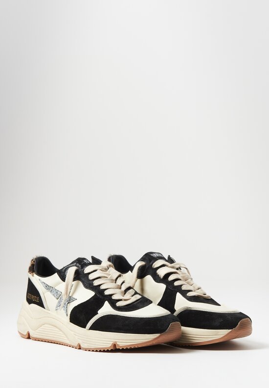 Golden Goose Leather & Suede Running Sole Spezzata Shoe	