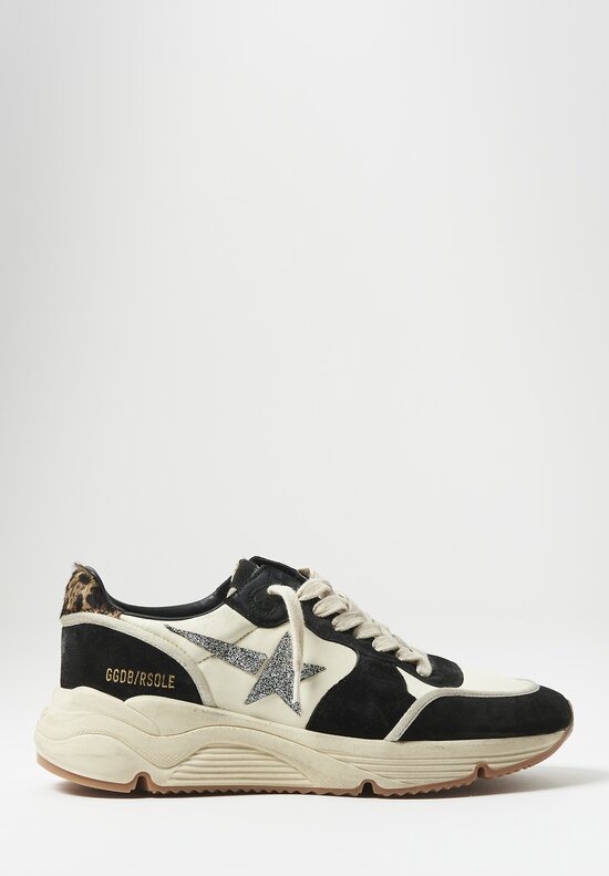 Golden Goose Leather & Suede Running Sole Spezzata Shoe	