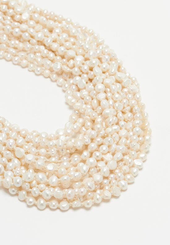 Monies 16 Strand Freshwater Pearl Necklace