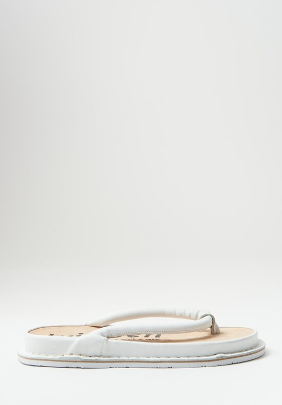 Trippen Zori Sandal in White