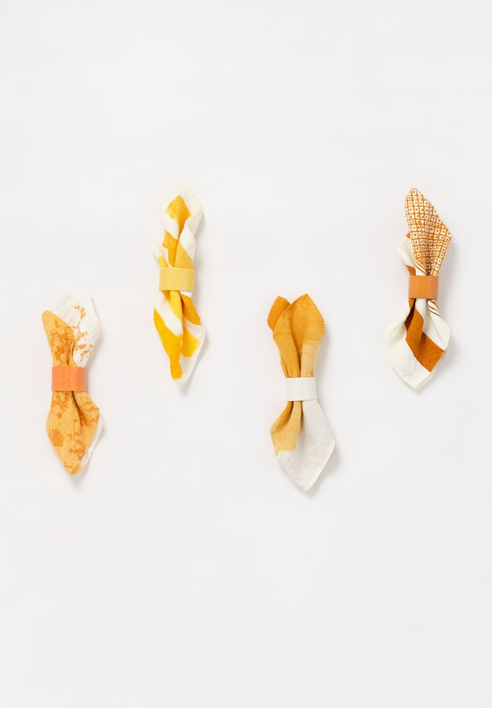 Bertozzi Handmade Porcelain Napkin Ring in Bruno Brown