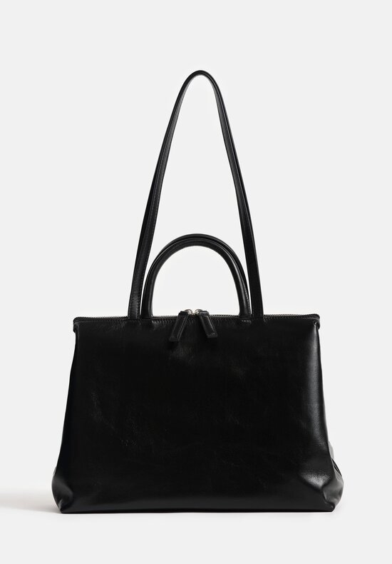 Marsèll Leather Dritta Shoulder Bag in Nero Black