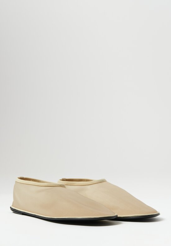 The Row Sock Shoe in Nude Natural	