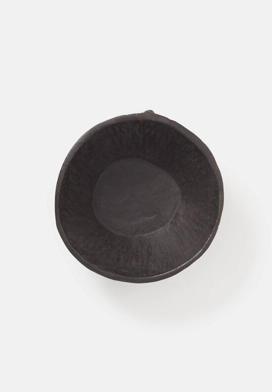 Antique Wood Bowl with Handle from the Gurague of Ethiopia 18 in	
