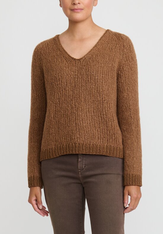 Wommelsdorff Hand Knit Cashmere & Silk Mati Sweater	