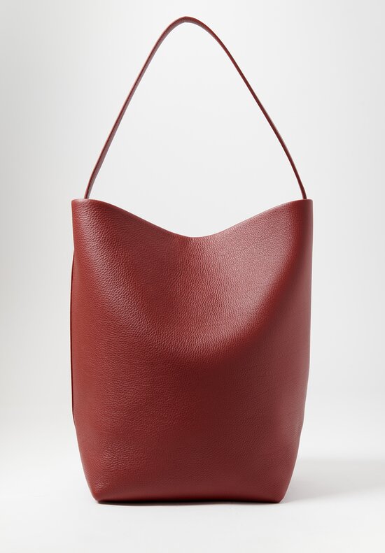 The Row North South Park Tote Terracotta Red	
