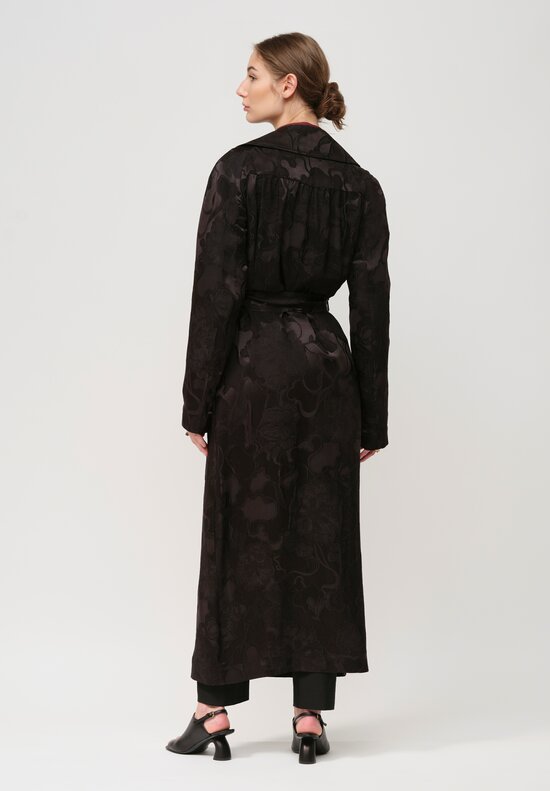 Dries Van Noten Rolana Coat in Black