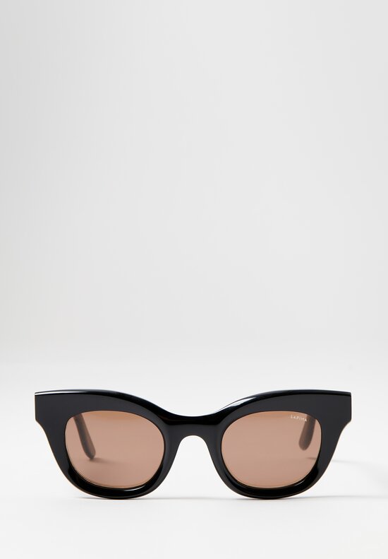 Lapima Ana Petit Sunglasses in Black Solid	