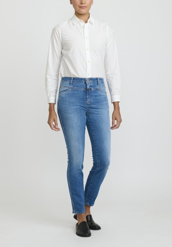 Closed Skinny Pusher High-Rise Jeans